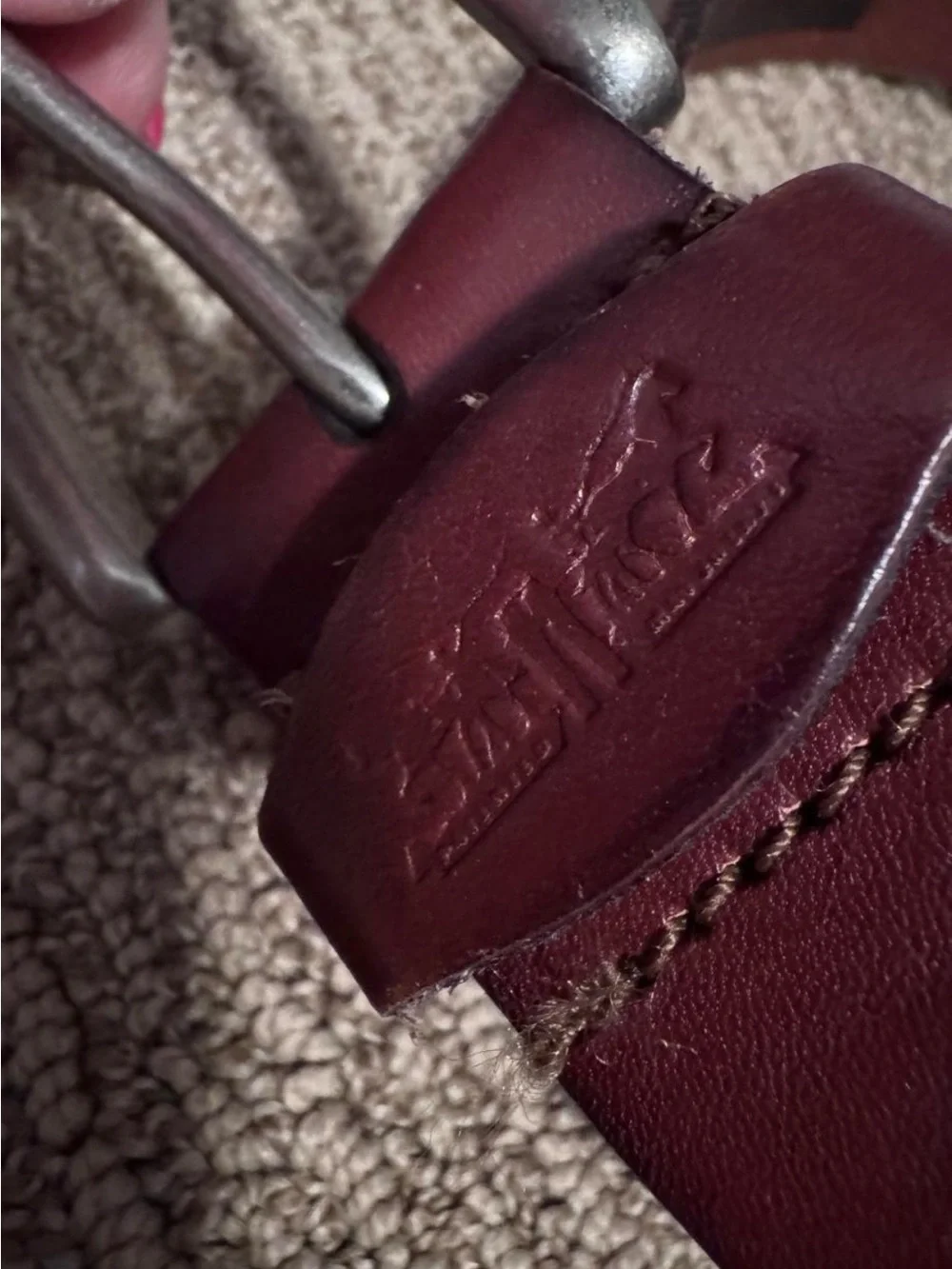 Levis rich burgundy